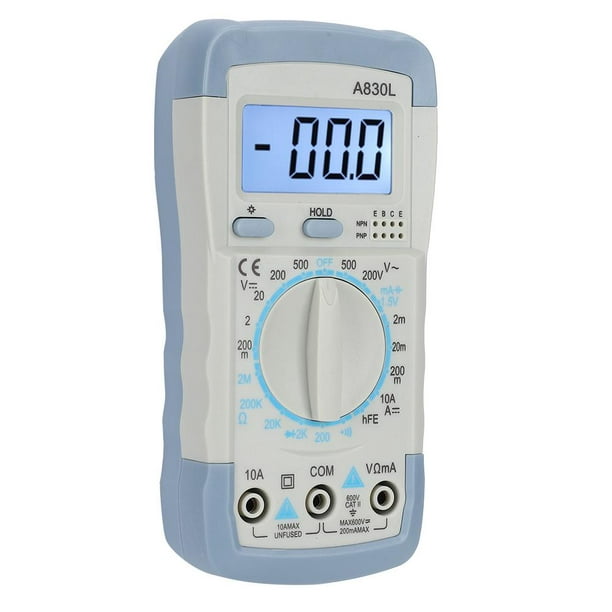 Electronic Current Meter for Laboratories Factories Multimeter Voltage Meter Portable Electric Tester 